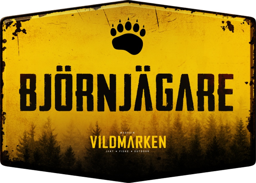 Vildmarken Björnjägare Aufkleber