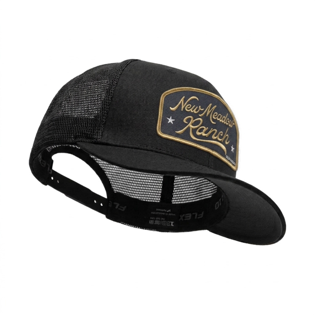 New Meadow Ranch Flexfit 110 Black