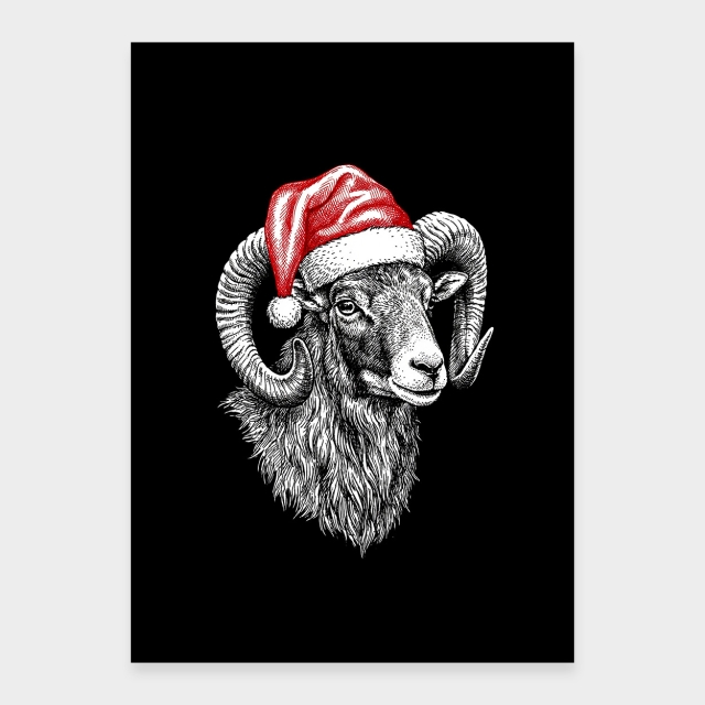 Weihnachts-Mouflon