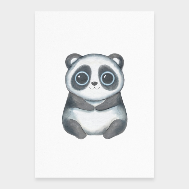Panda-Kawaii-Stil