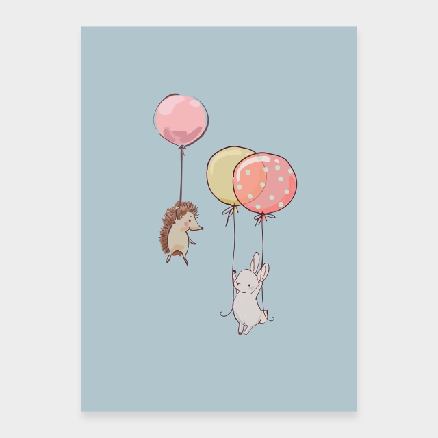 Igech auf einer Ballonfahrt
