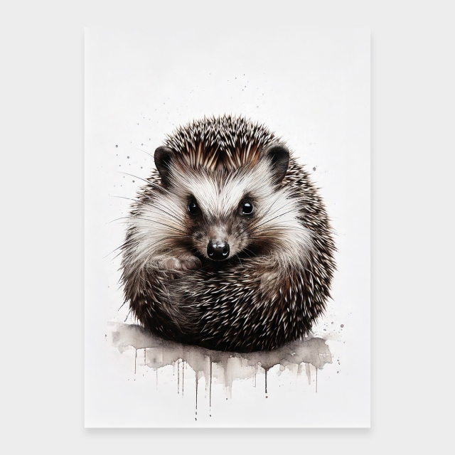 Bescheidener Igel