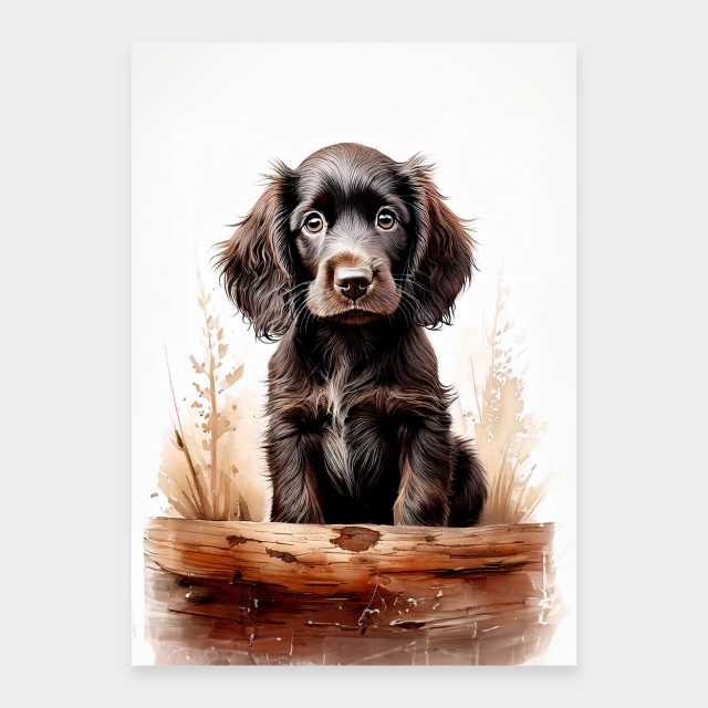 Spaniel-Welpe
