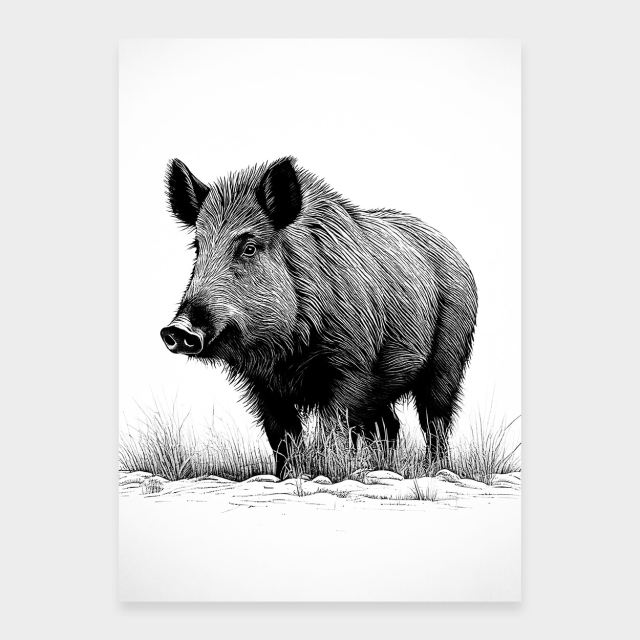 Wildschweinsau